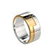 Gold and Silver Ring